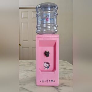 Vintage Hello Kitty Pink and Clear Water Dispenser.